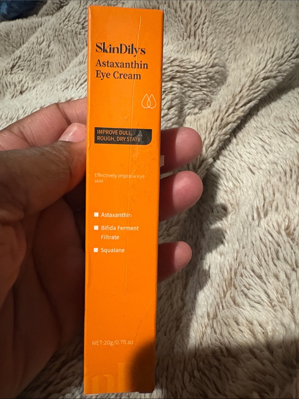 SkinDilys Astaxanthin Eye Cream -